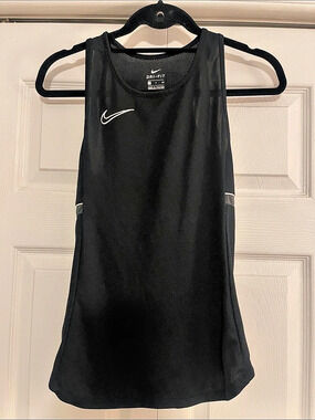 Nike Swift Dri-FIT Running Tank Top Women’s Black Small